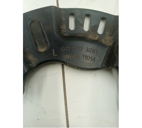 Пыльник тормозного диска задний левый