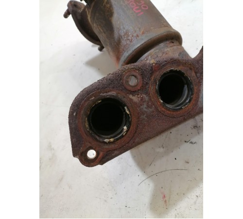 Выпускной коллектор с катализатором