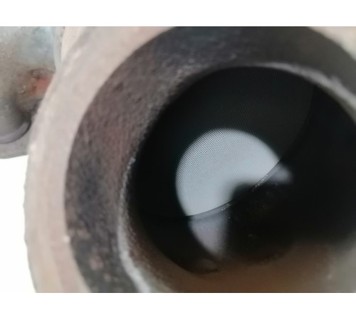 Выпускной коллектор с катализатором