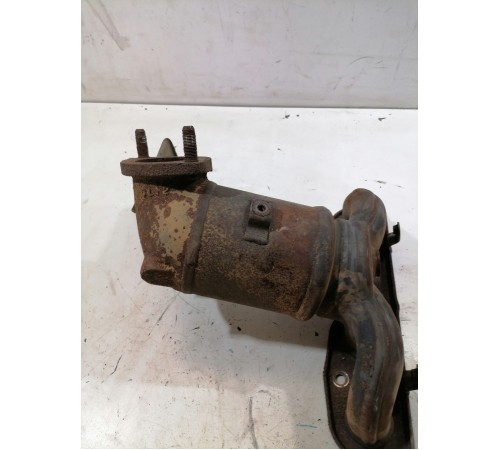 Выпускной коллектор с катализатором