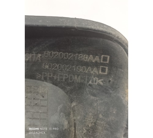 Накладка противотуманной фары левая, рамка