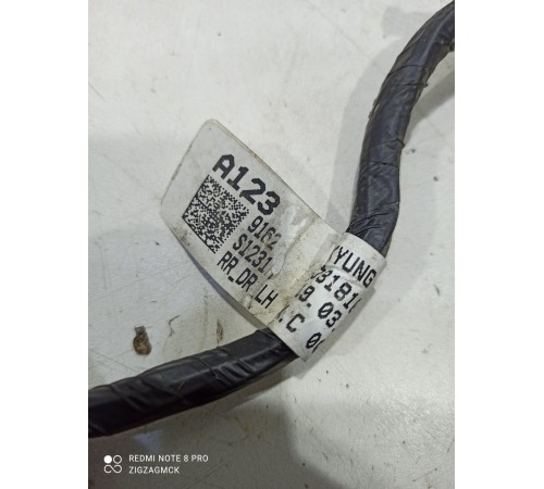 Электропроводка двери (задняя левая)