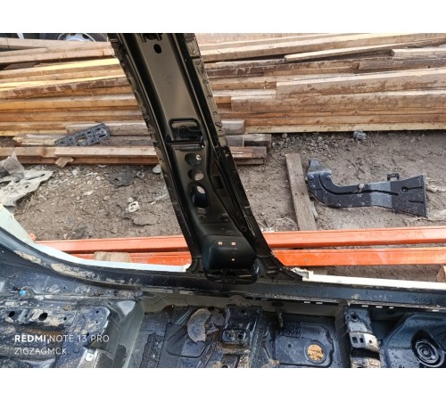 Порог со стойкой левый