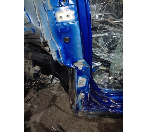 Порог со стойкой (левый)