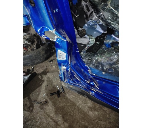 Порог со стойкой (левый)