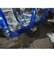 Порог со стойкой (левый)