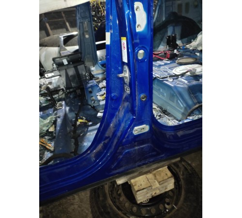 Порог со стойкой (левый)