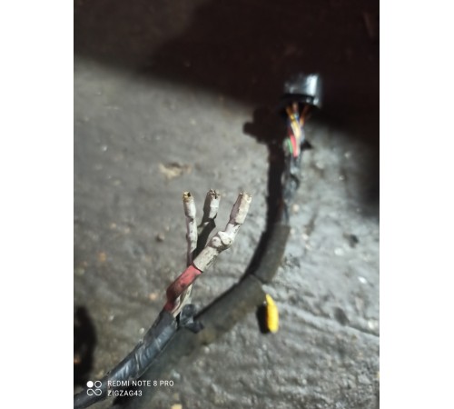 Электропроводка подкапотная