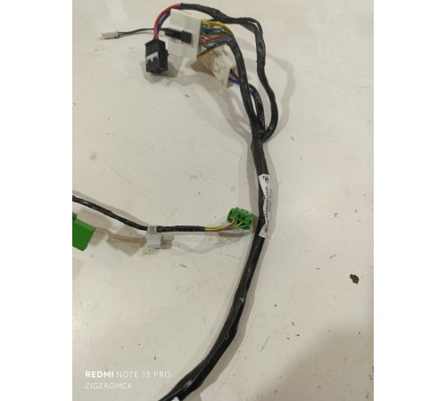 Проводка переднего корпуса отопителя , печки