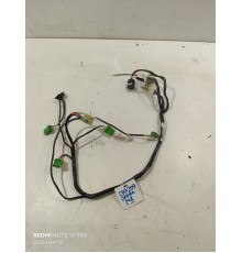 Проводка переднего корпуса отопителя , печки