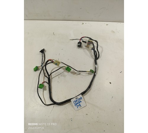 Проводка переднего корпуса отопителя , печки