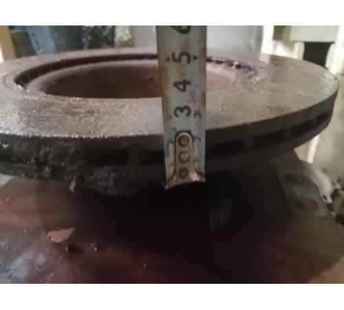 Диск тормозной задний