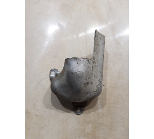 Защита глушителя левая