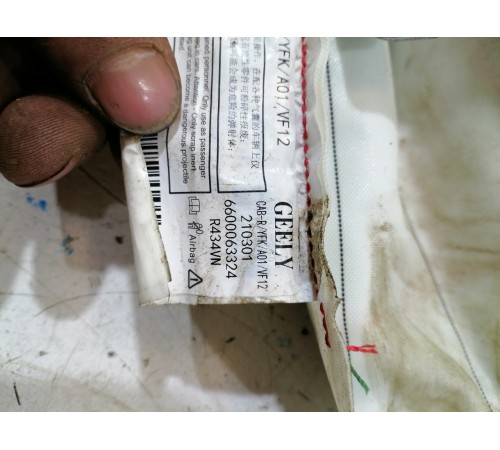 Подушка безопасности правая, шторка