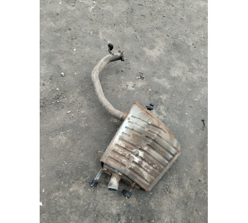 Глушитель задняя часть