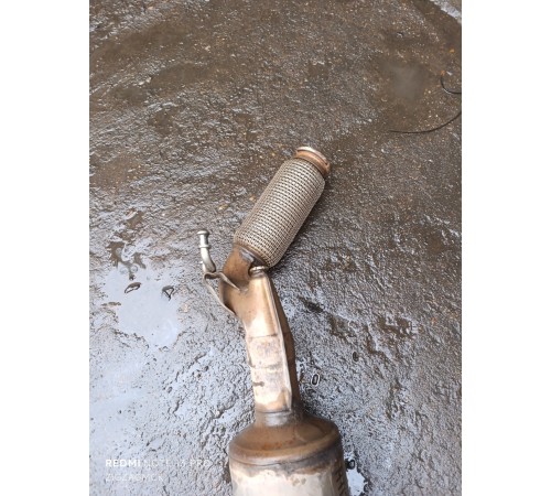 Катализатор с гофрой