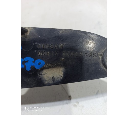 Накладка крышки багажника