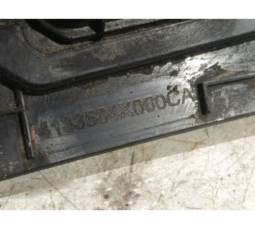 Накладка крышки багажника подсветки номера