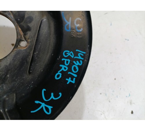 Кожух (пыльник) тормозного диска задний правый