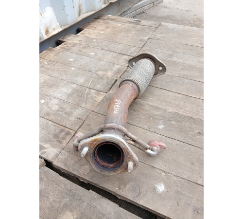 Приемная труба глушителя с гофрой