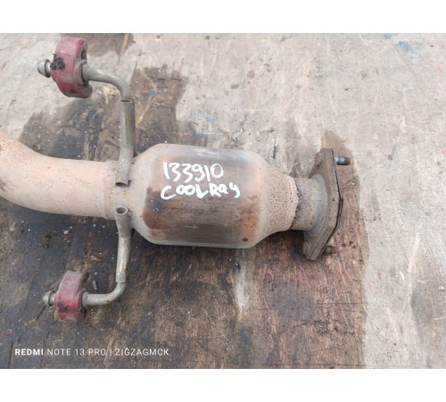 Катализатор с приемной трубой глушителя