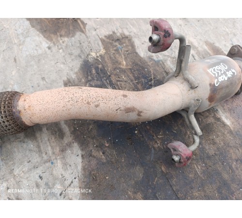 Катализатор с приемной трубой глушителя