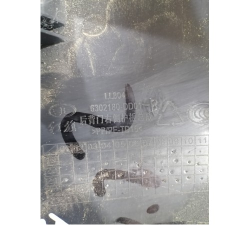 Обшивка двери крышки багажника правая верхняя