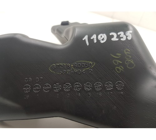 Воздуховод отопителя печки салона задний