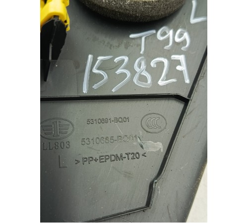 Накладка торпедо боковая левая