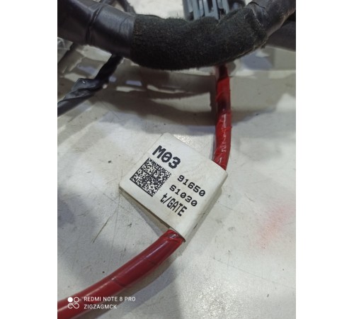 Электропроводка крышки багажника