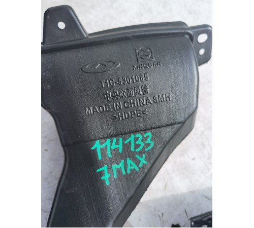 Воздуховод отопителя (печки) в торпедо