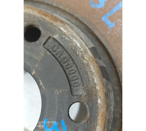 Диск тормозной задний