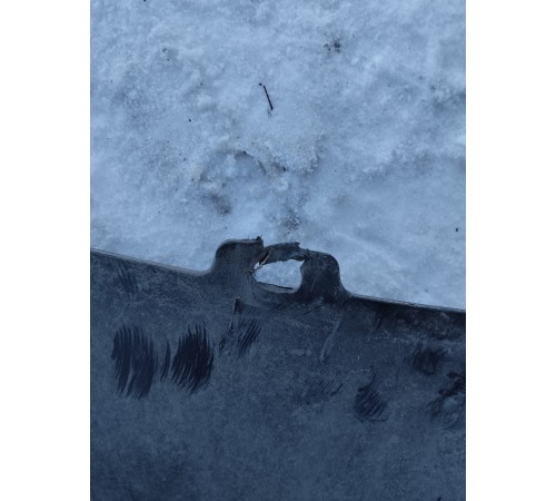 Спойлер (юбка) заднего бампера