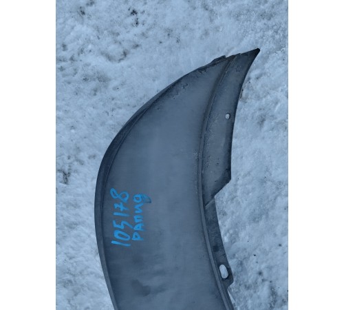 Спойлер (юбка) заднего бампера