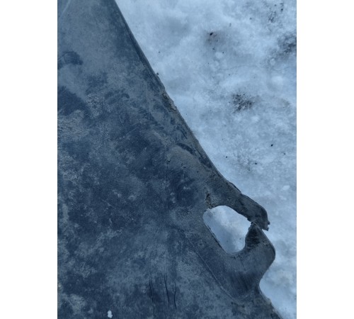 Спойлер (юбка) заднего бампера