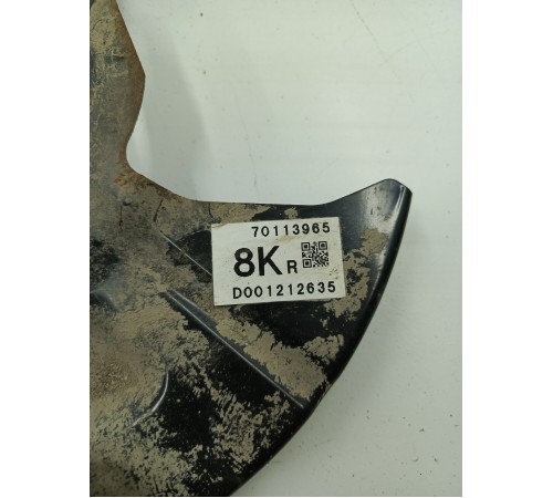 Кожух (пыльник) тормозного диска задний правый