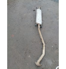 Центральная часть глушителя с резонатором