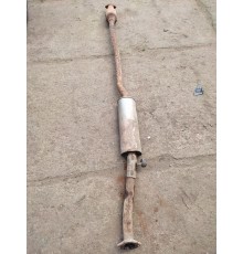 Глушитель средняя часть с катализатором