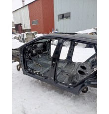 Порог со стойкой левый