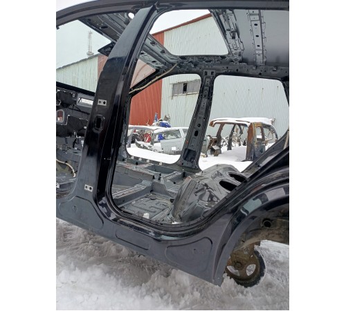 Порог со стойкой левый