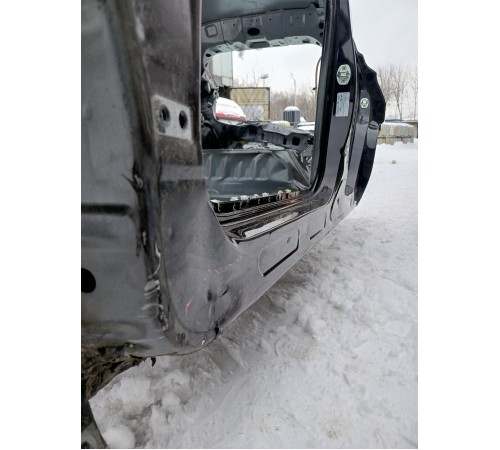 Порог со стойкой левый