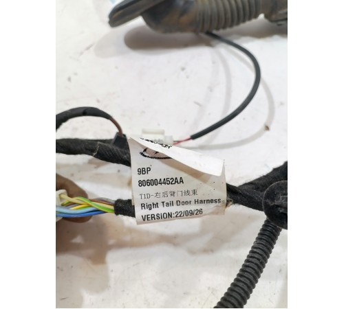 Электропроводка двери задняя правая