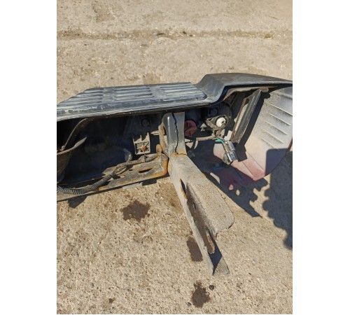 Задний бампер в сборе