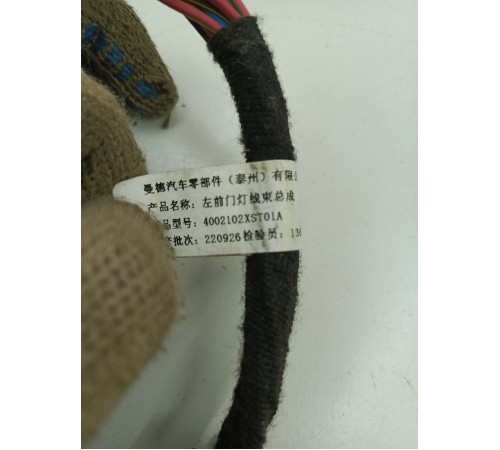 Электропроводка обшивки двери передняя левая