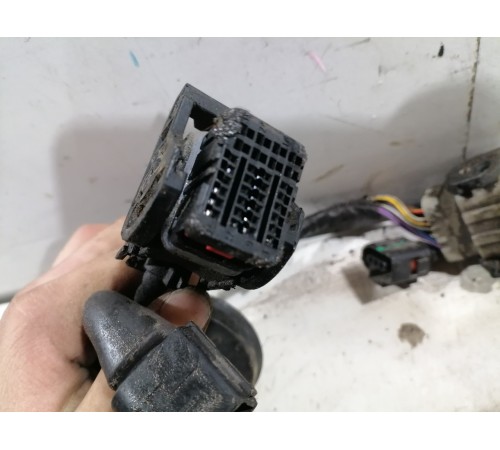 Проводка заднего подрамника