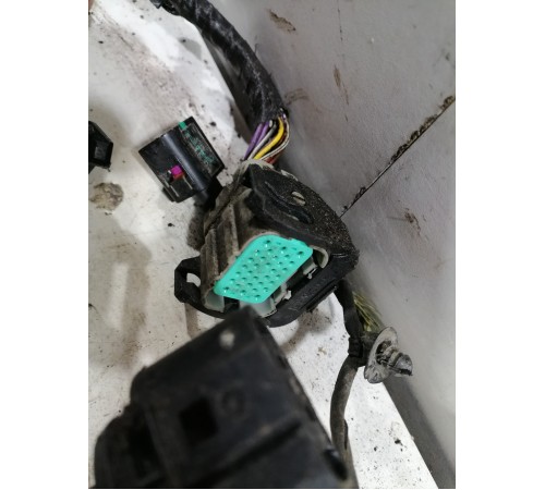 Проводка заднего подрамника