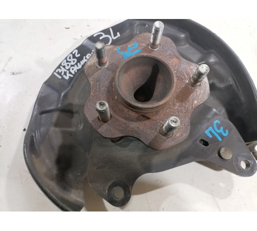 Ступица с пыльником задняя левая