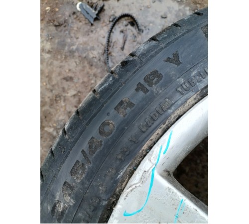 Колесо в сборе 245/40 R18 лето