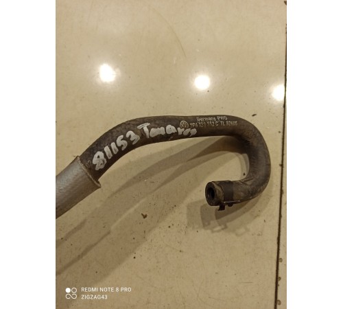 Патрубок системы рециркуляции с клапаном