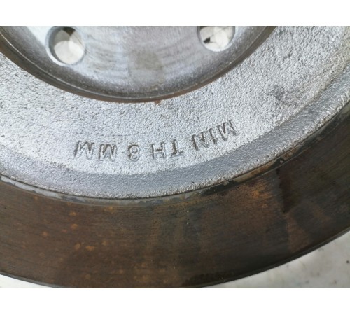 Диск тормозной задний